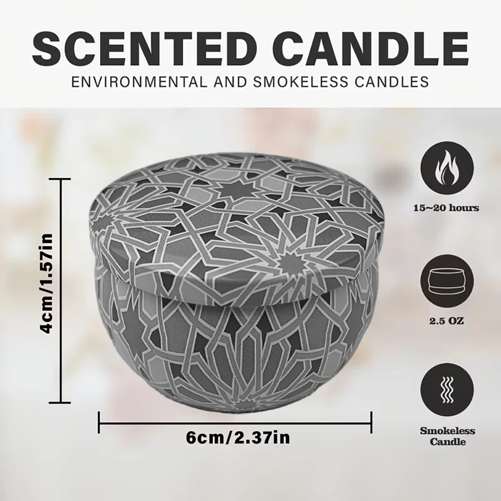 Mini Scented Soy Candle Tin – Aromatherapy Candle