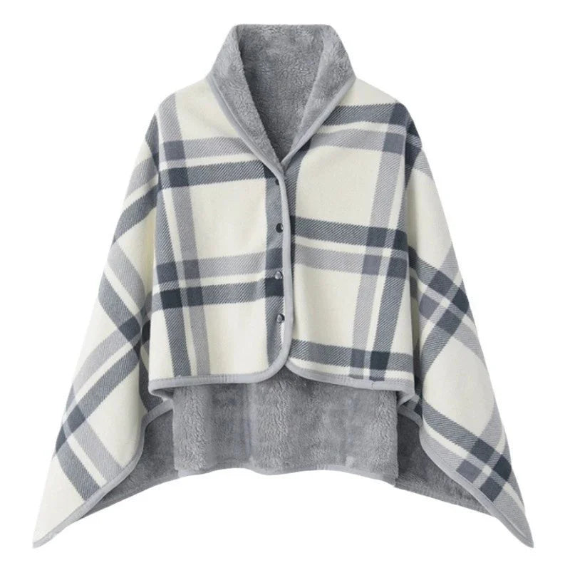 Wrap-Around Fleece Throw