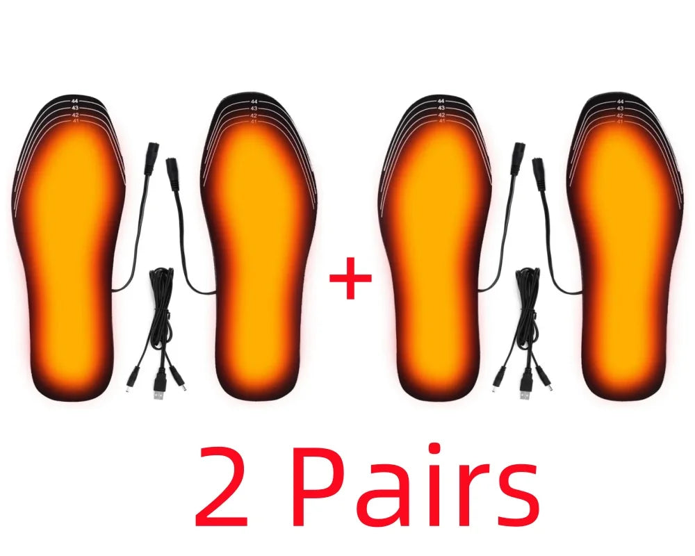 USB Heated Insoles – Electric Foot Warmer