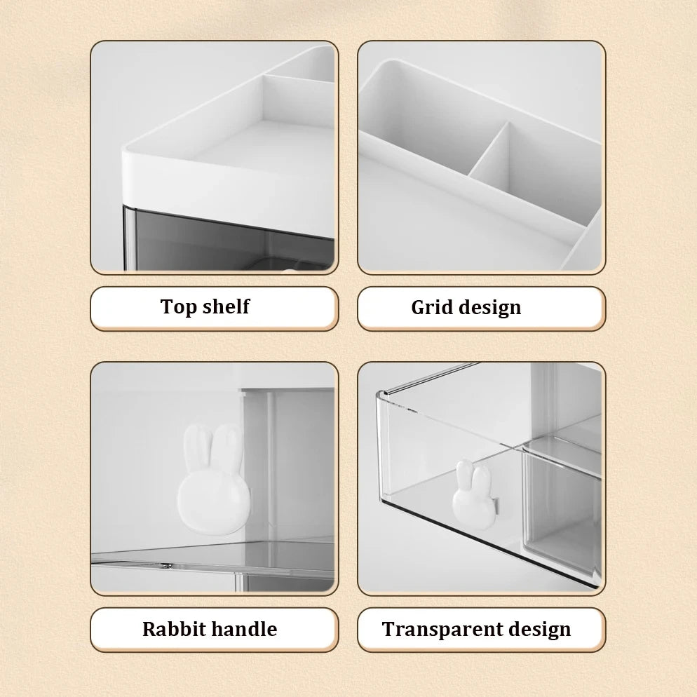 Multi-Tier Desk Organizer with Drawer