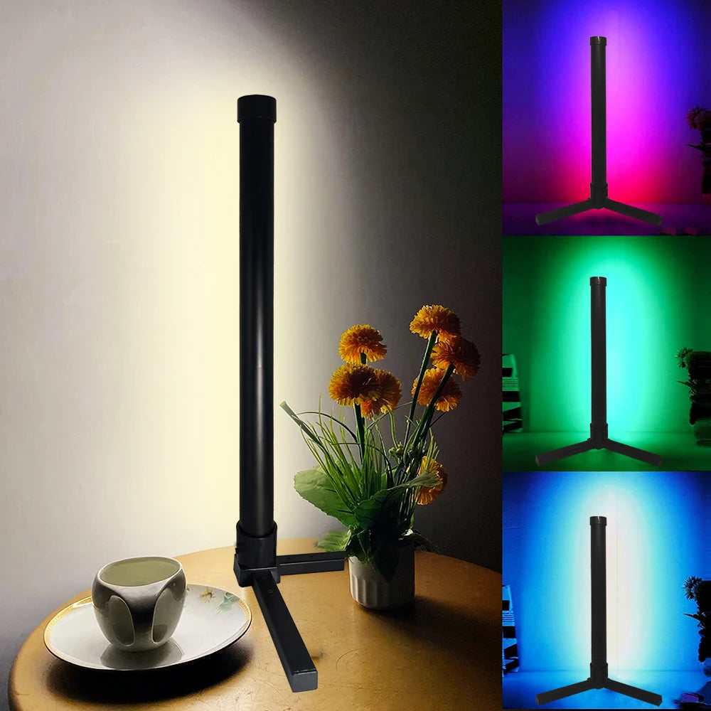RGB Corner Floor Lamp – Smart App & Remote Control