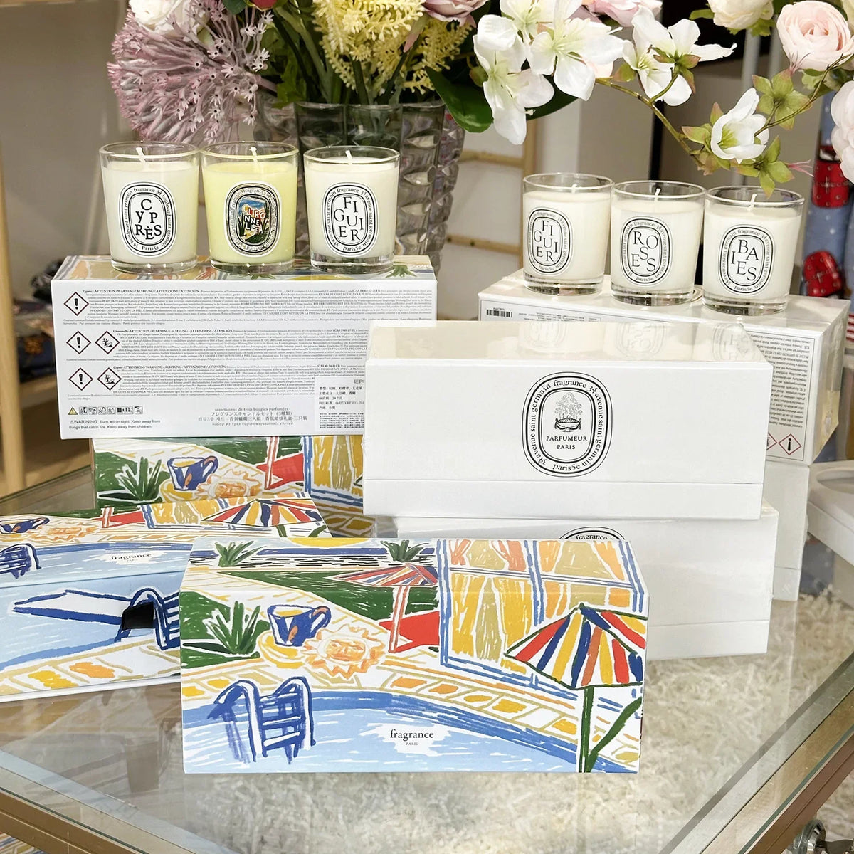 French-Style Scented Candle – Elegant Home Fragrance