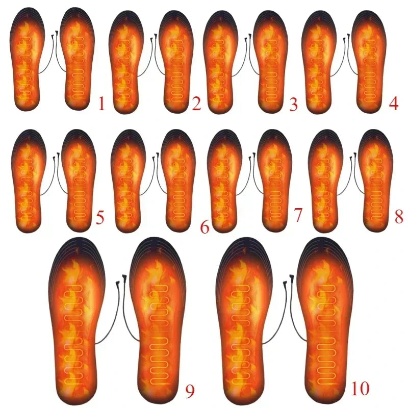 USB Heated Insoles – Electric Foot Warmer