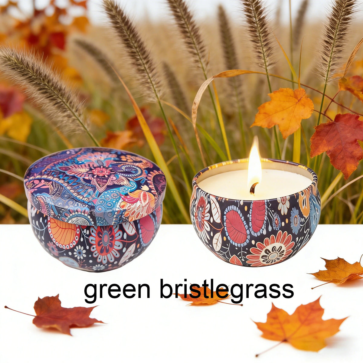 Mini Scented Soy Candle Tin – Aromatherapy Candle