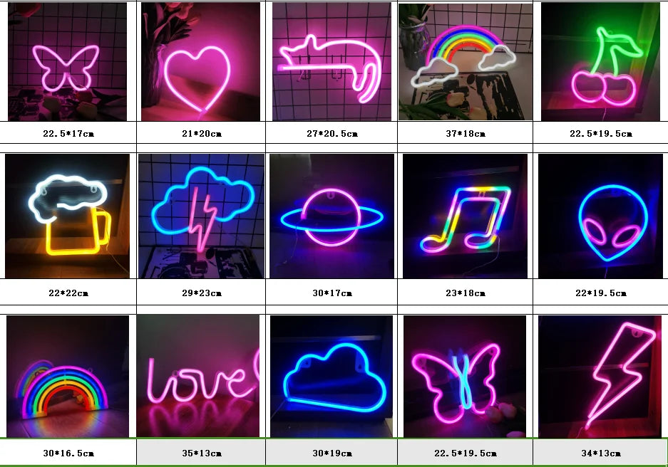Neon Glow Sign