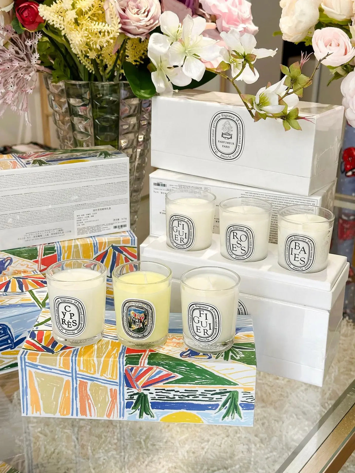 French-Style Scented Candle – Elegant Home Fragrance