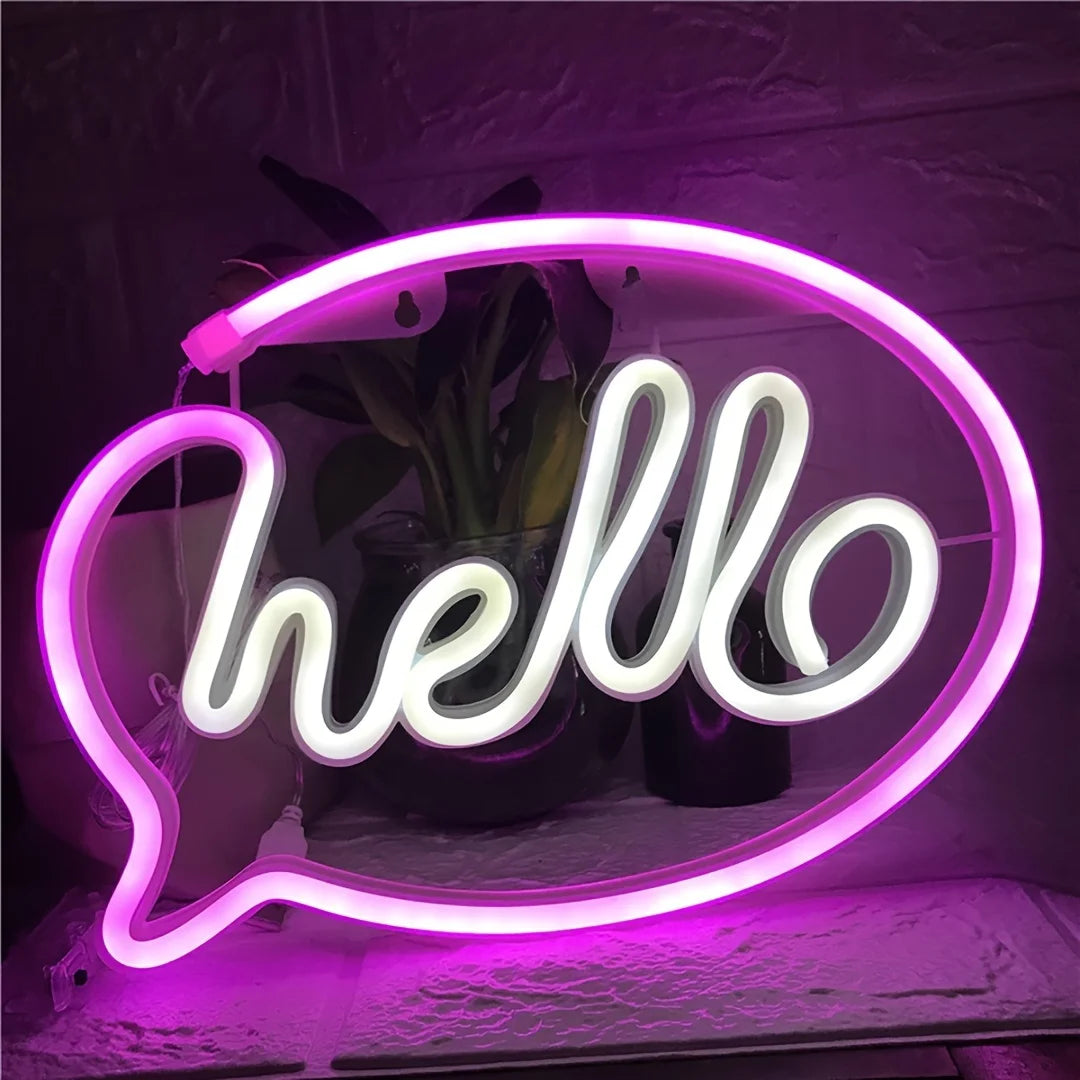 Neon Glow Sign