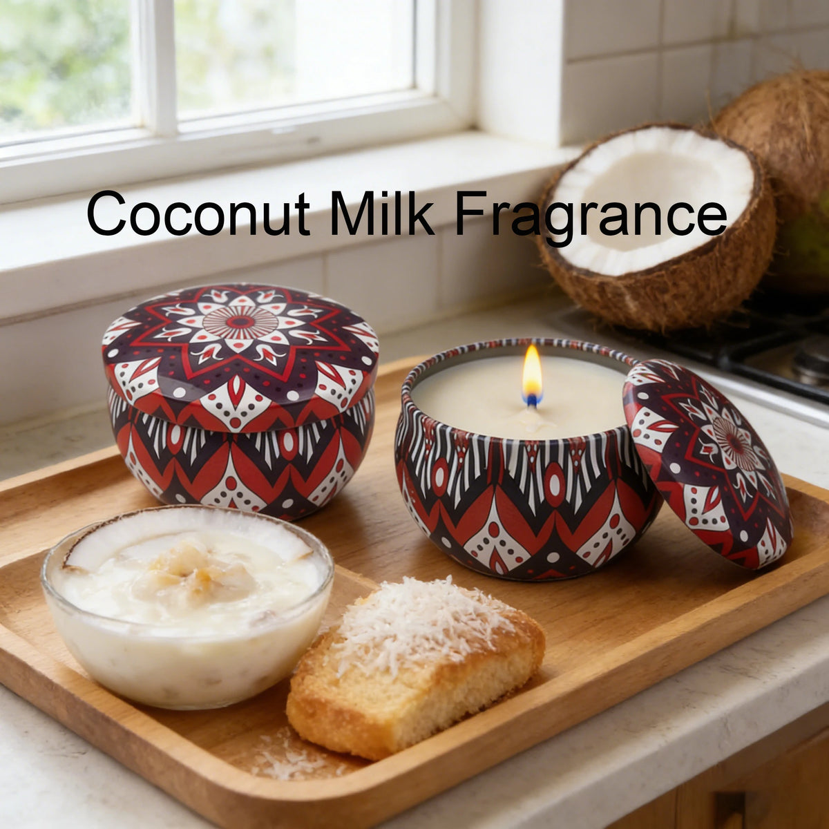 Mini Scented Soy Candle Tin – Aromatherapy Candle