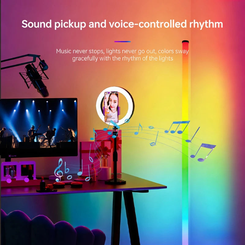 RGB LED Light Bar – Sound Reactive Ambient Lighting