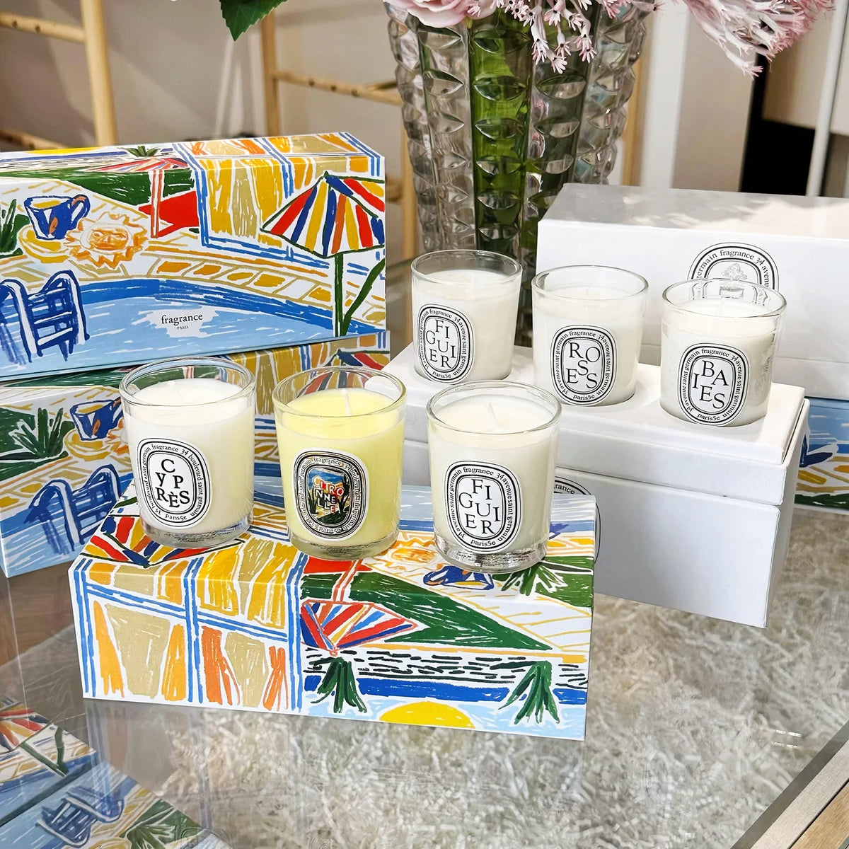 French-Style Scented Candle – Elegant Home Fragrance