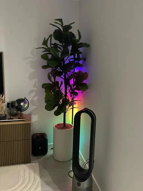 RGB Corner Floor Lamp – Smart App & Remote Control