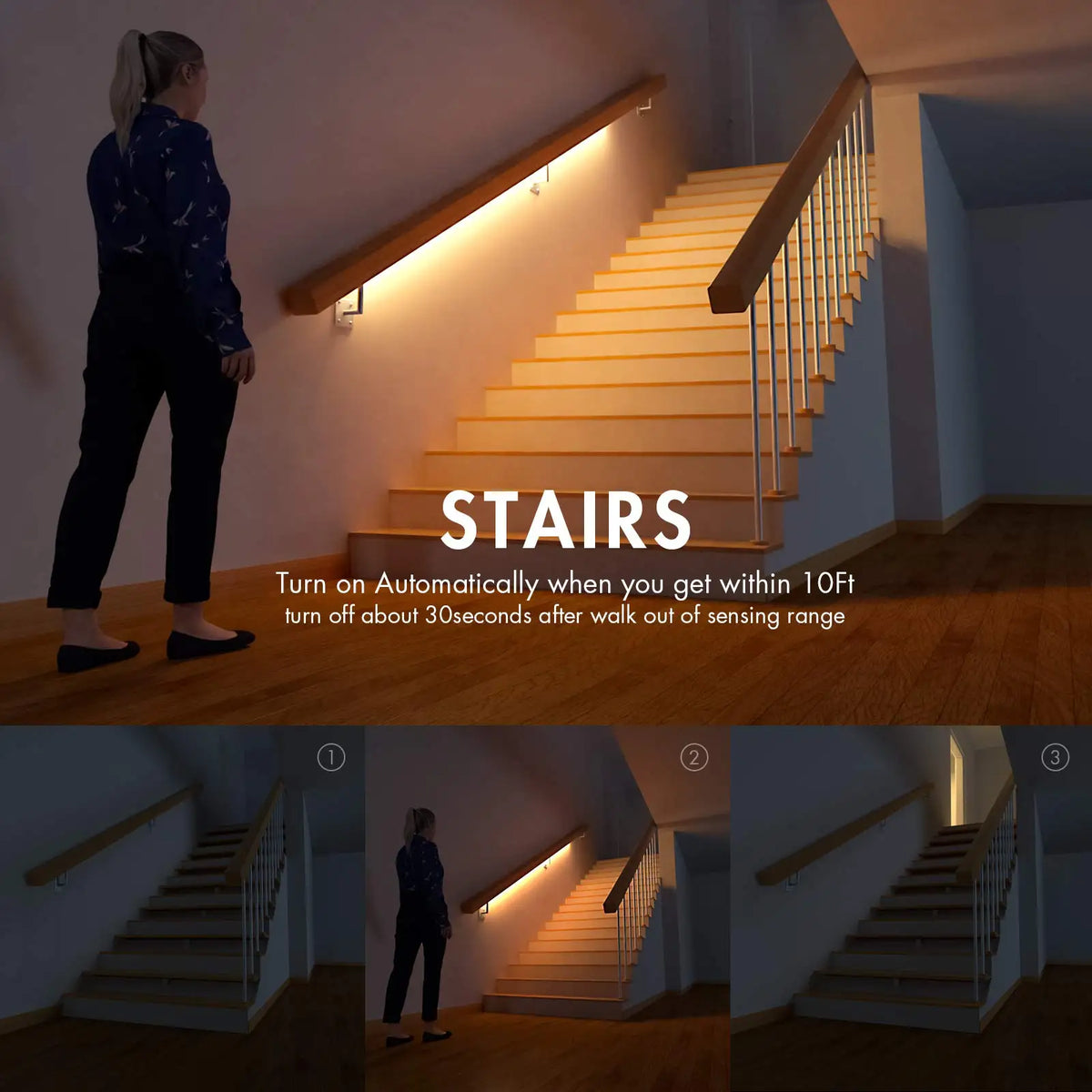 Motion Sensor Glow Strip