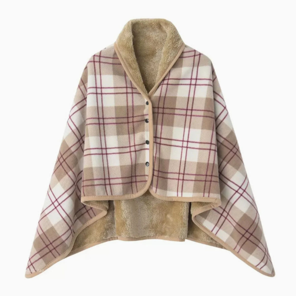 Wrap-Around Fleece Throw