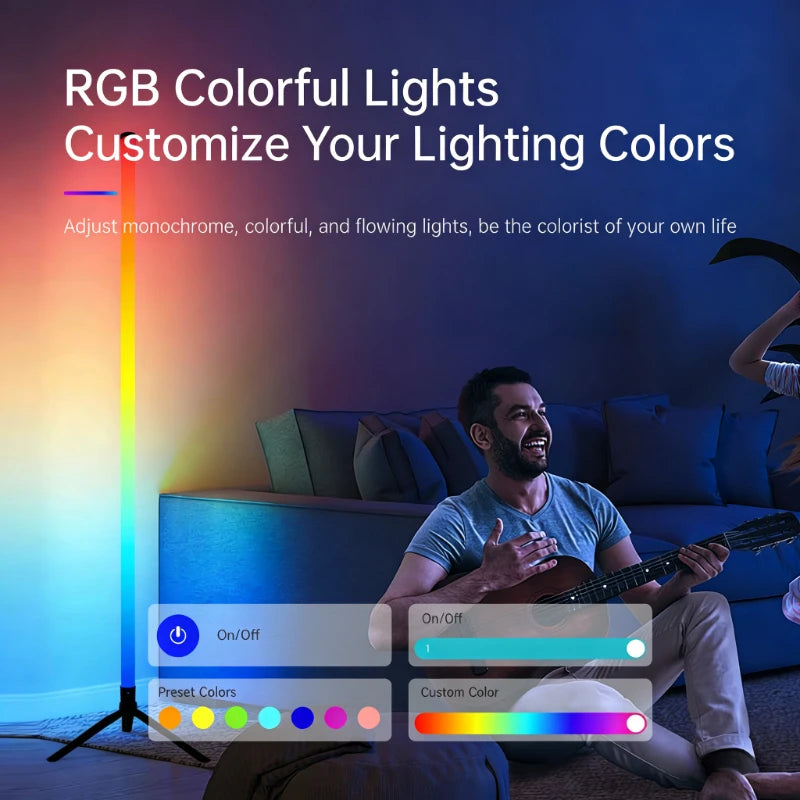 RGB LED Light Bar – Sound Reactive Ambient Lighting