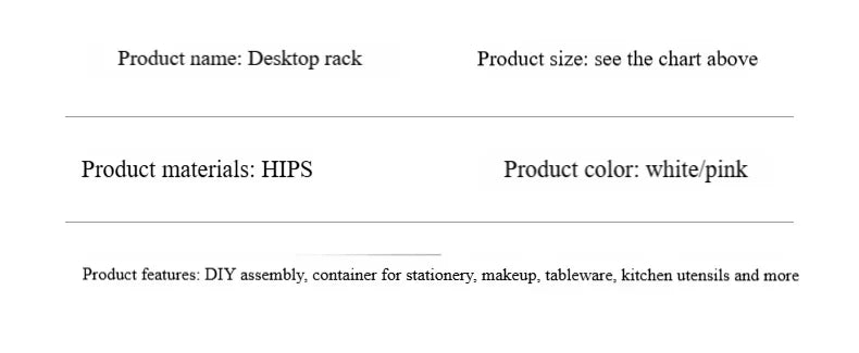 3-Tier Desk Shelf Organizer with Pegboard