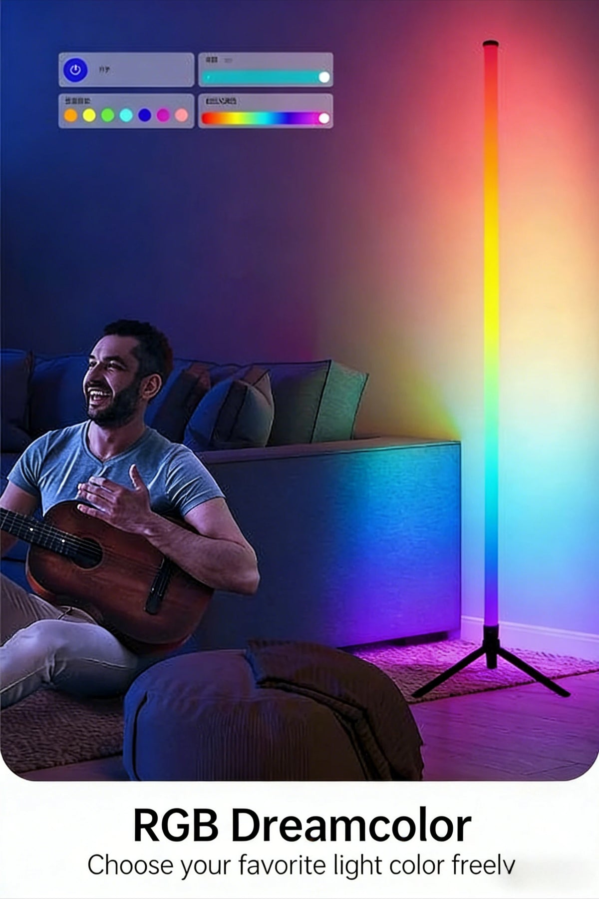 RGB LED Light Bar – Sound Reactive Ambient Lighting