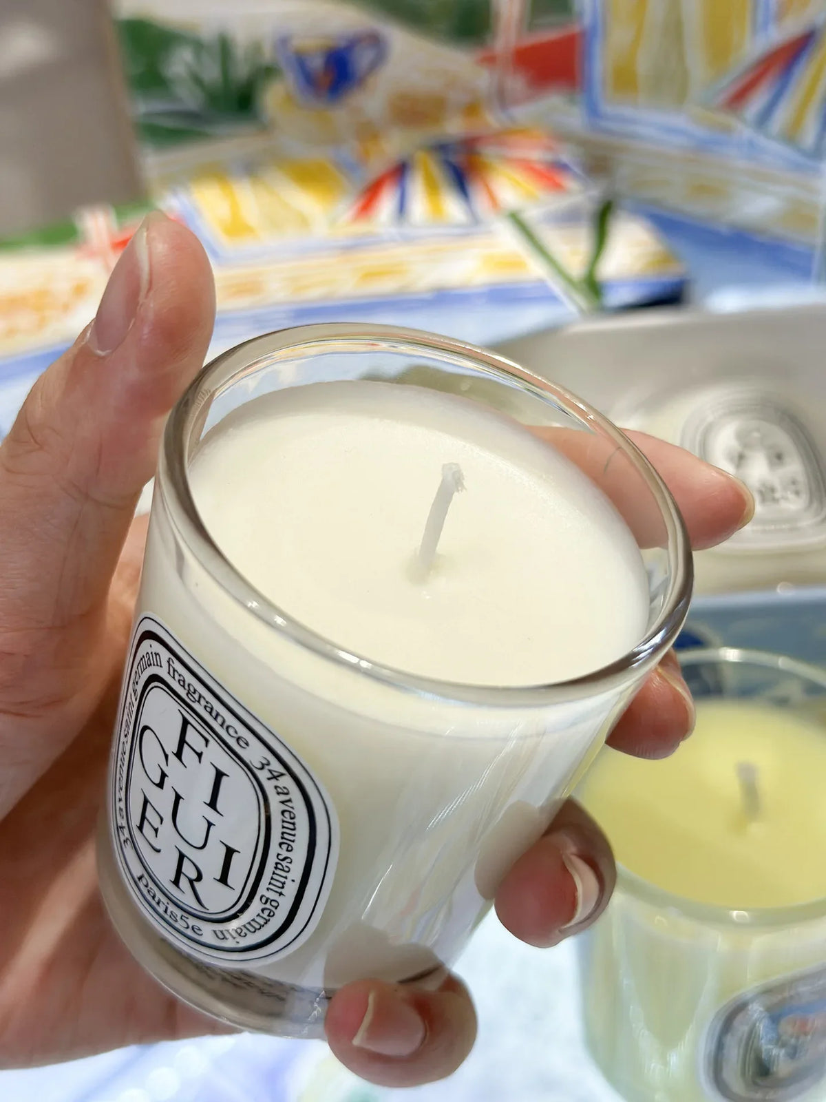 French-Style Scented Candle – Elegant Home Fragrance