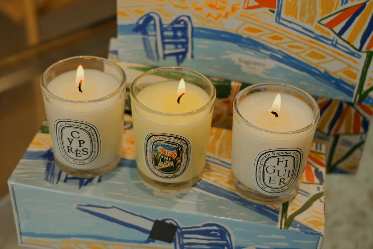 French-Style Scented Candle – Elegant Home Fragrance