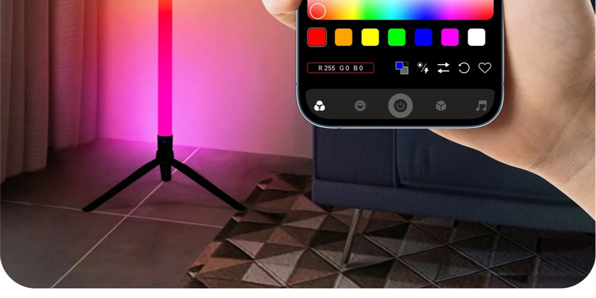 RGB LED Light Bar – Sound Reactive Ambient Lighting