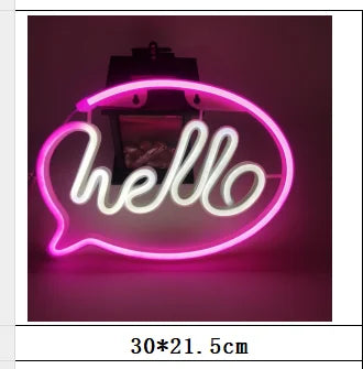 Neon Glow Sign