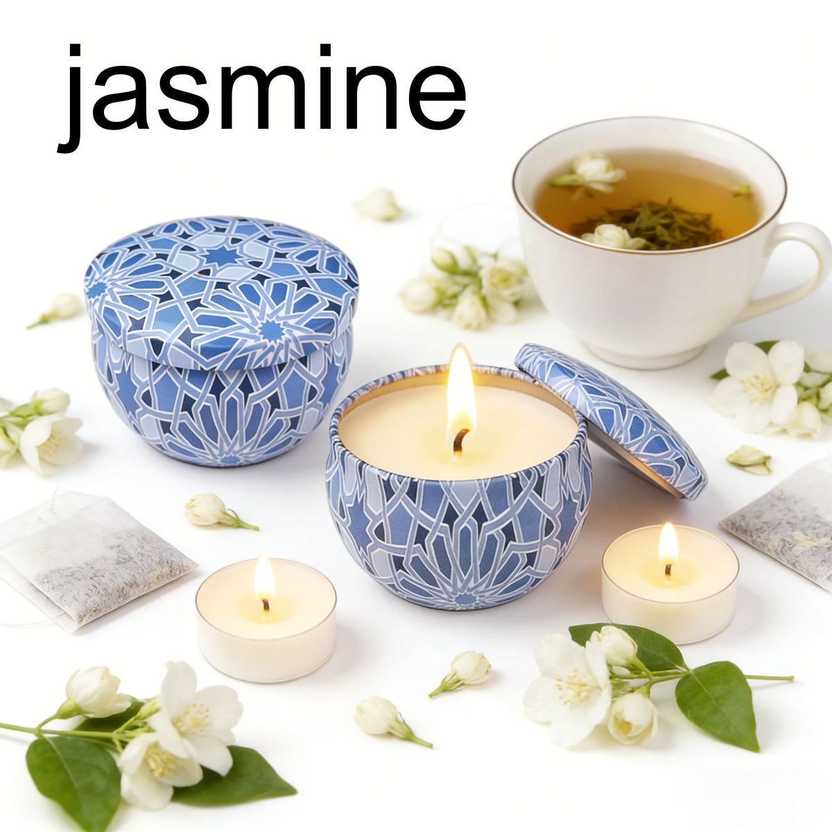Mini Scented Soy Candle Tin – Aromatherapy Candle