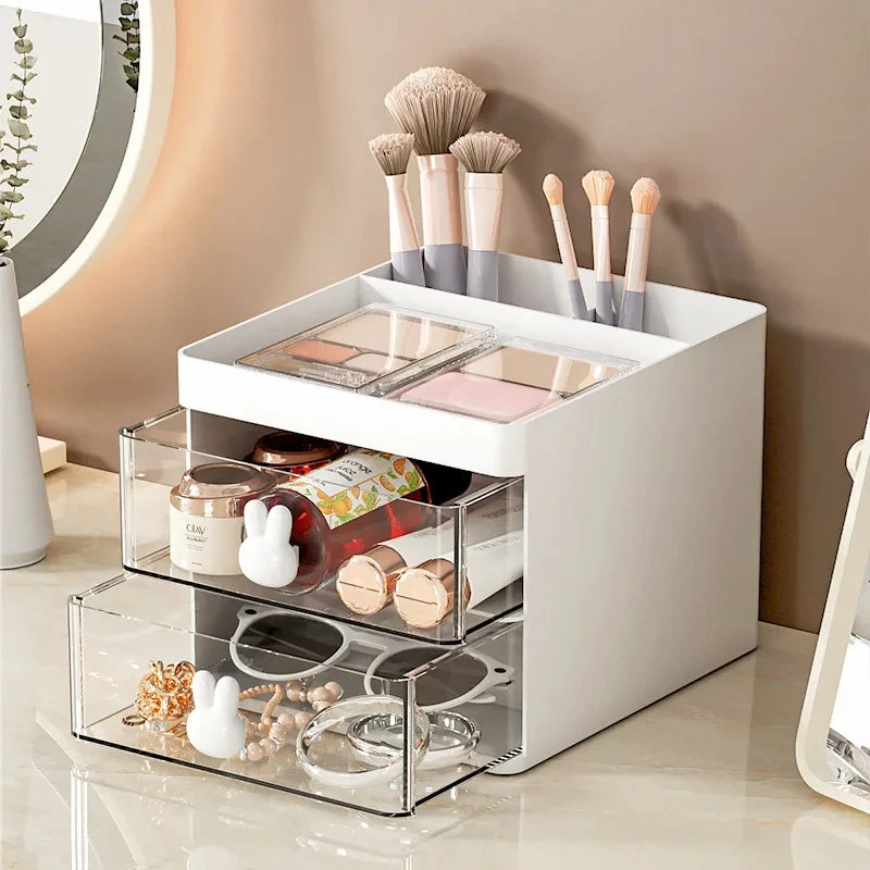 Multi-Tier Desk Organizer with Drawer