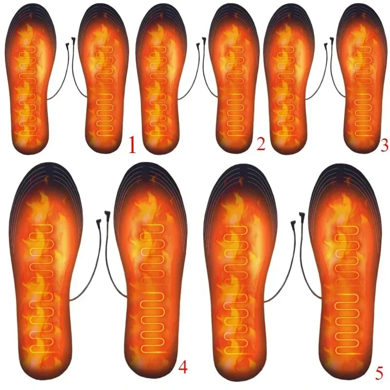 USB Heated Insoles – Electric Foot Warmer