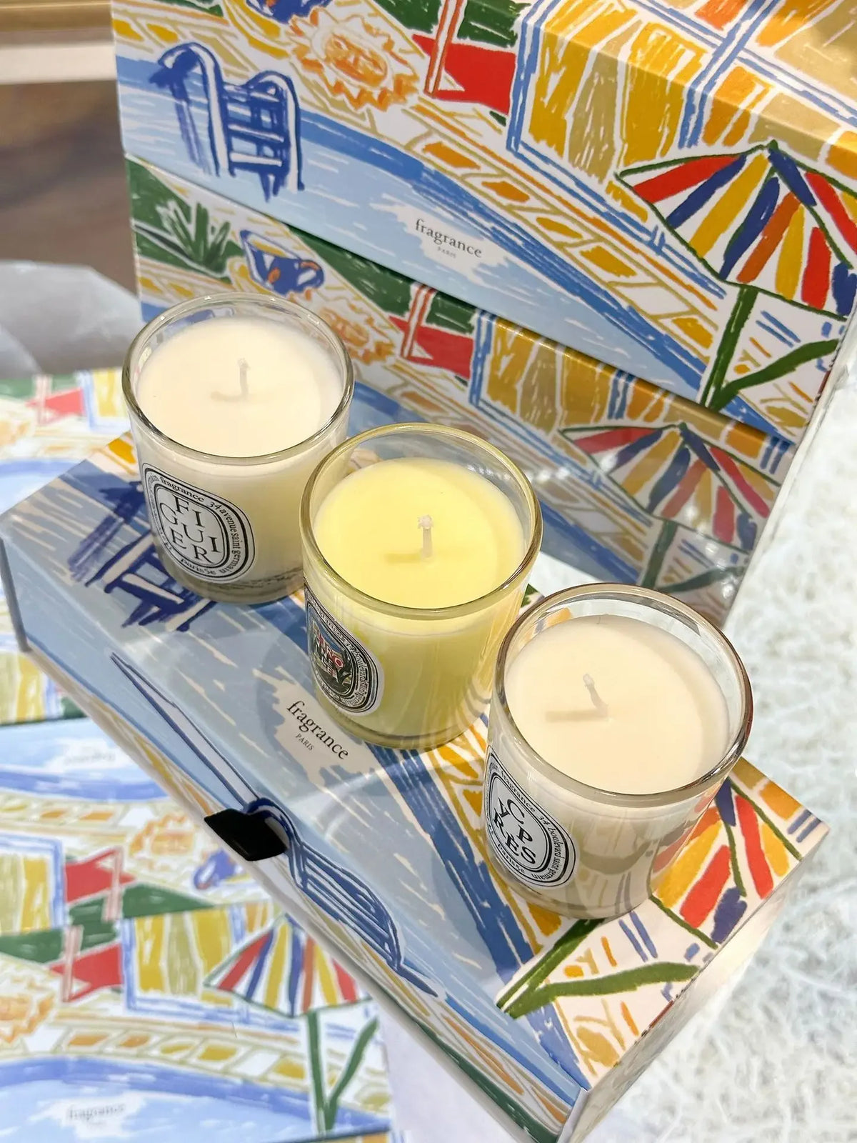 French-Style Scented Candle – Elegant Home Fragrance